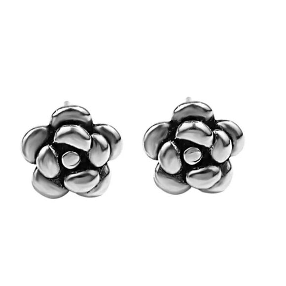 The Blossom Stud Earring in 925 silver - Picture 4 of 4
